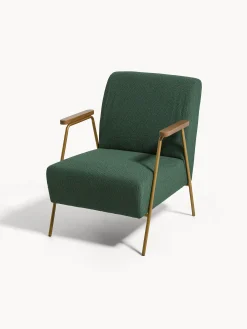 Poltrona rivestita Rustic