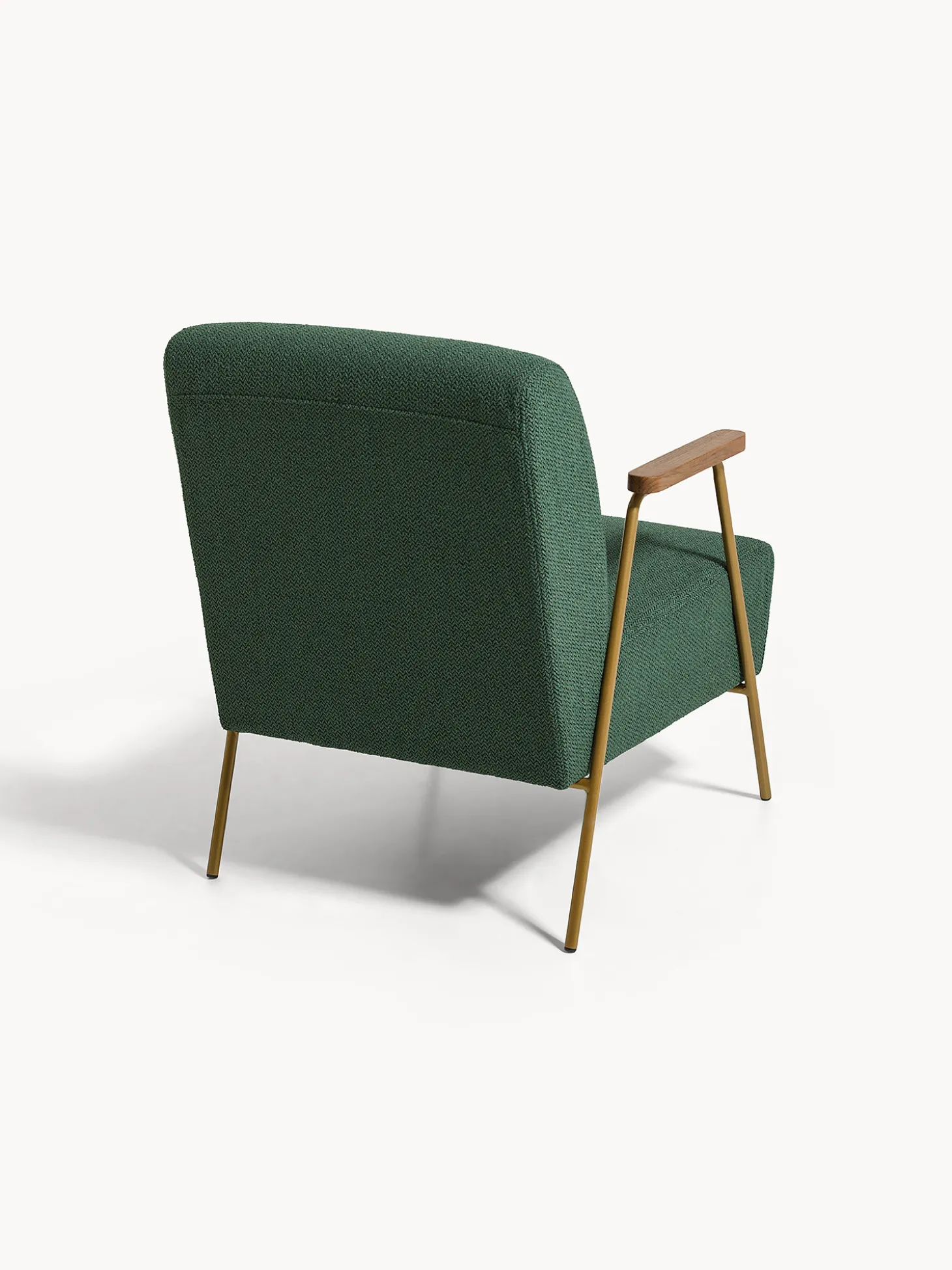 Poltrona rivestita Rustic