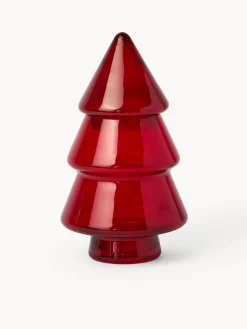 Porta dolci in vetro spruzzato ad albero