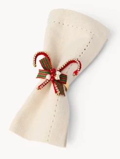 Porta tovagliolo a candy canes