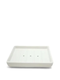 Portasapone artigianale in ceramica Quadra
