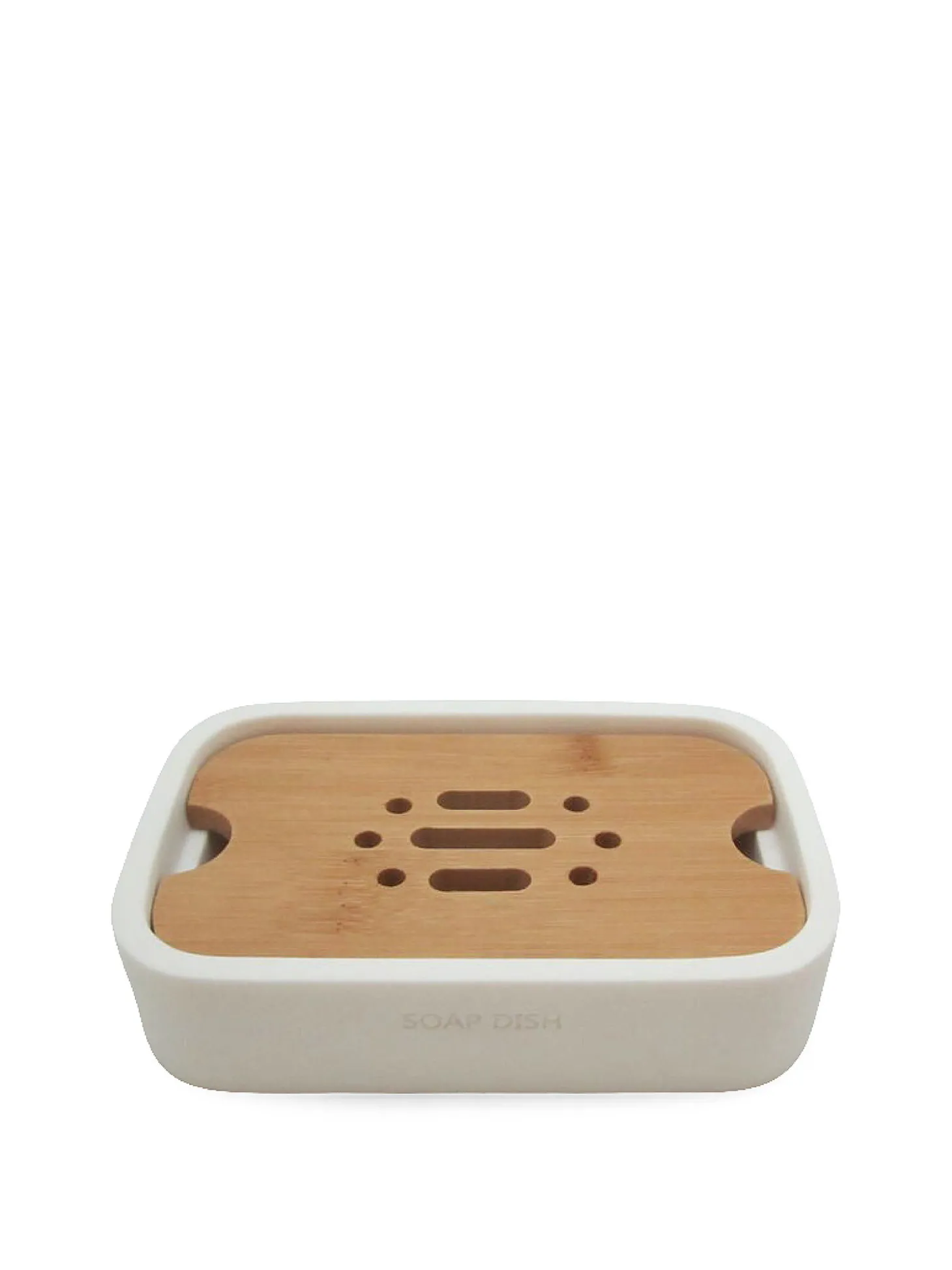 Portasapone dettaglio in bamboo Linea