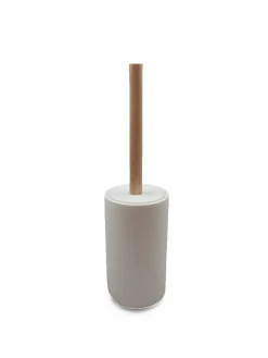 Portascopino dettaglio in bamboo Design