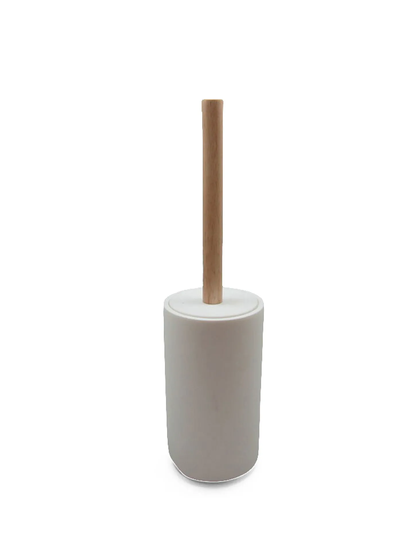Portascopino dettaglio in bamboo Design