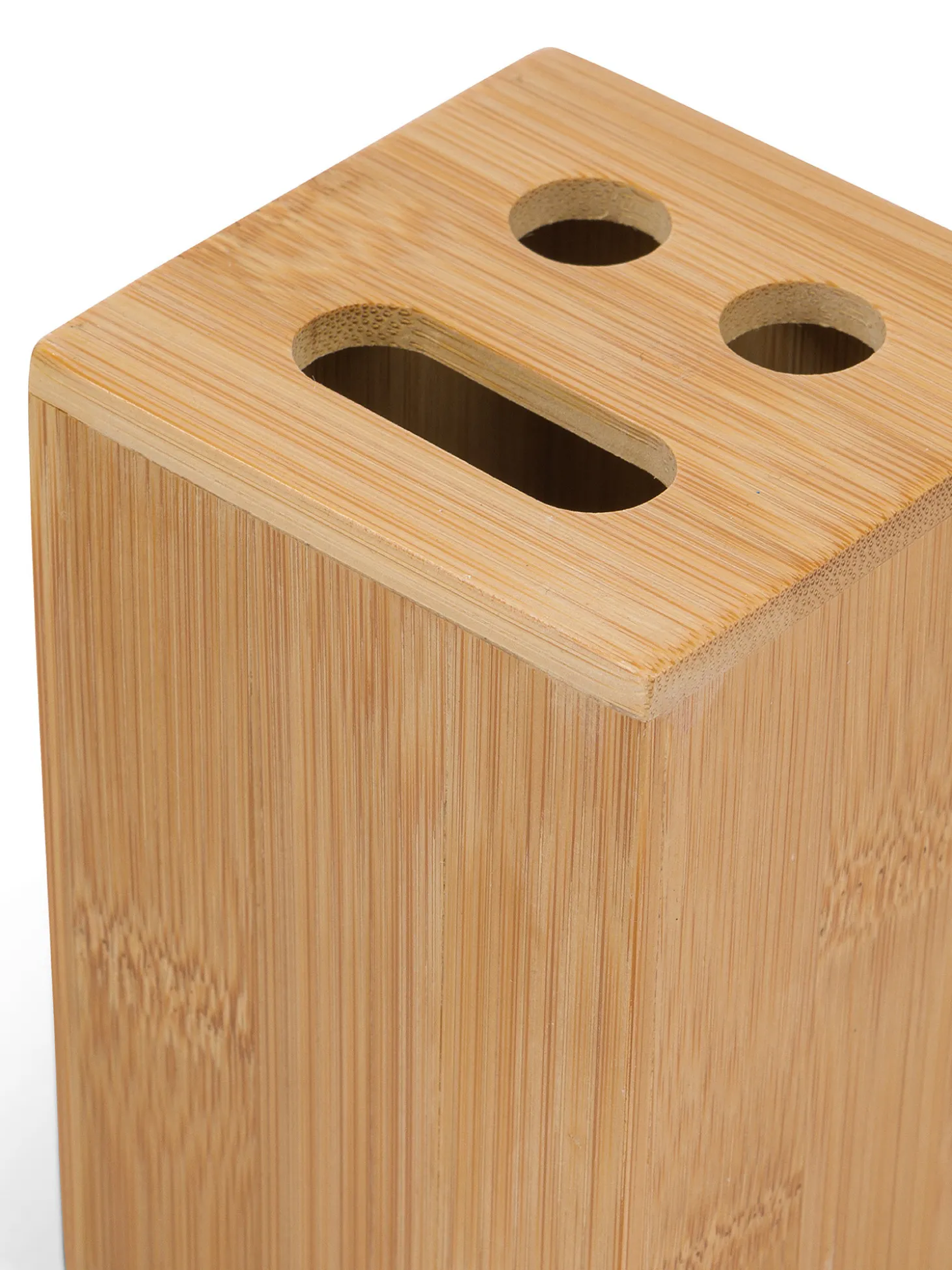 Portaspazzolini sapone in bamboo