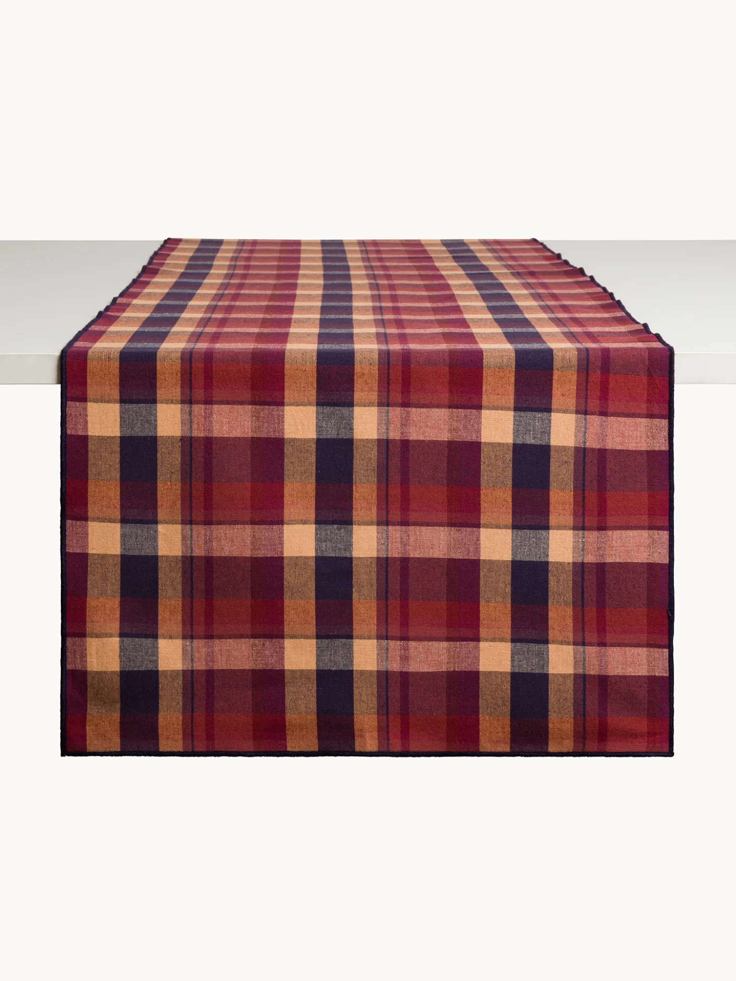 Runner check in cotone tinto