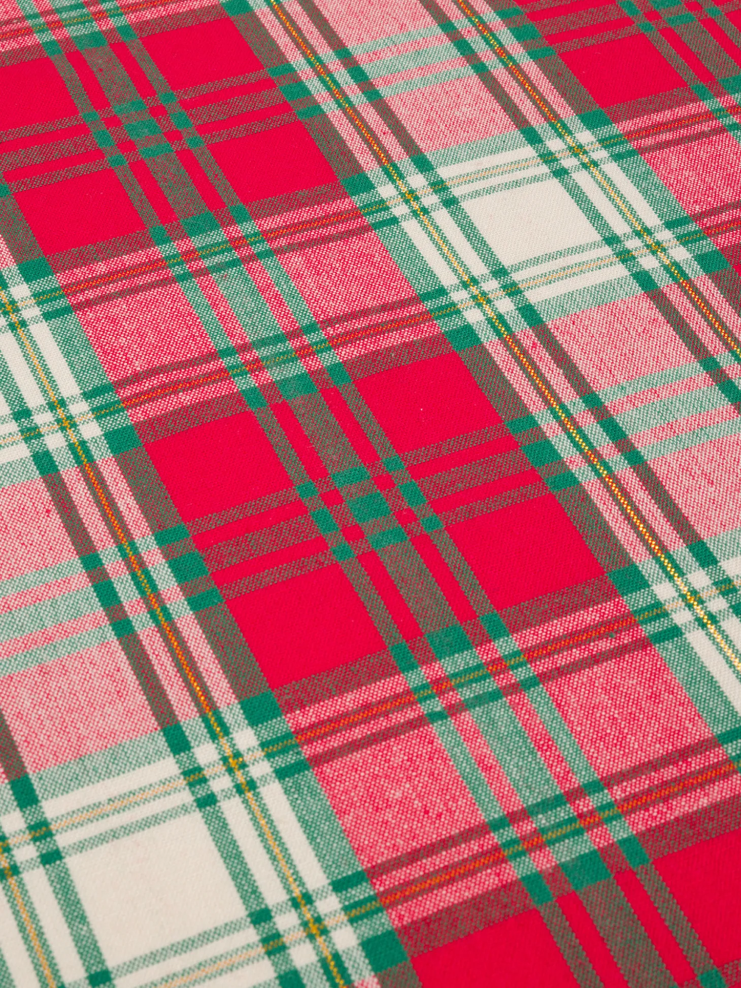 Runner Vintage Twill di Cotone e Lurex