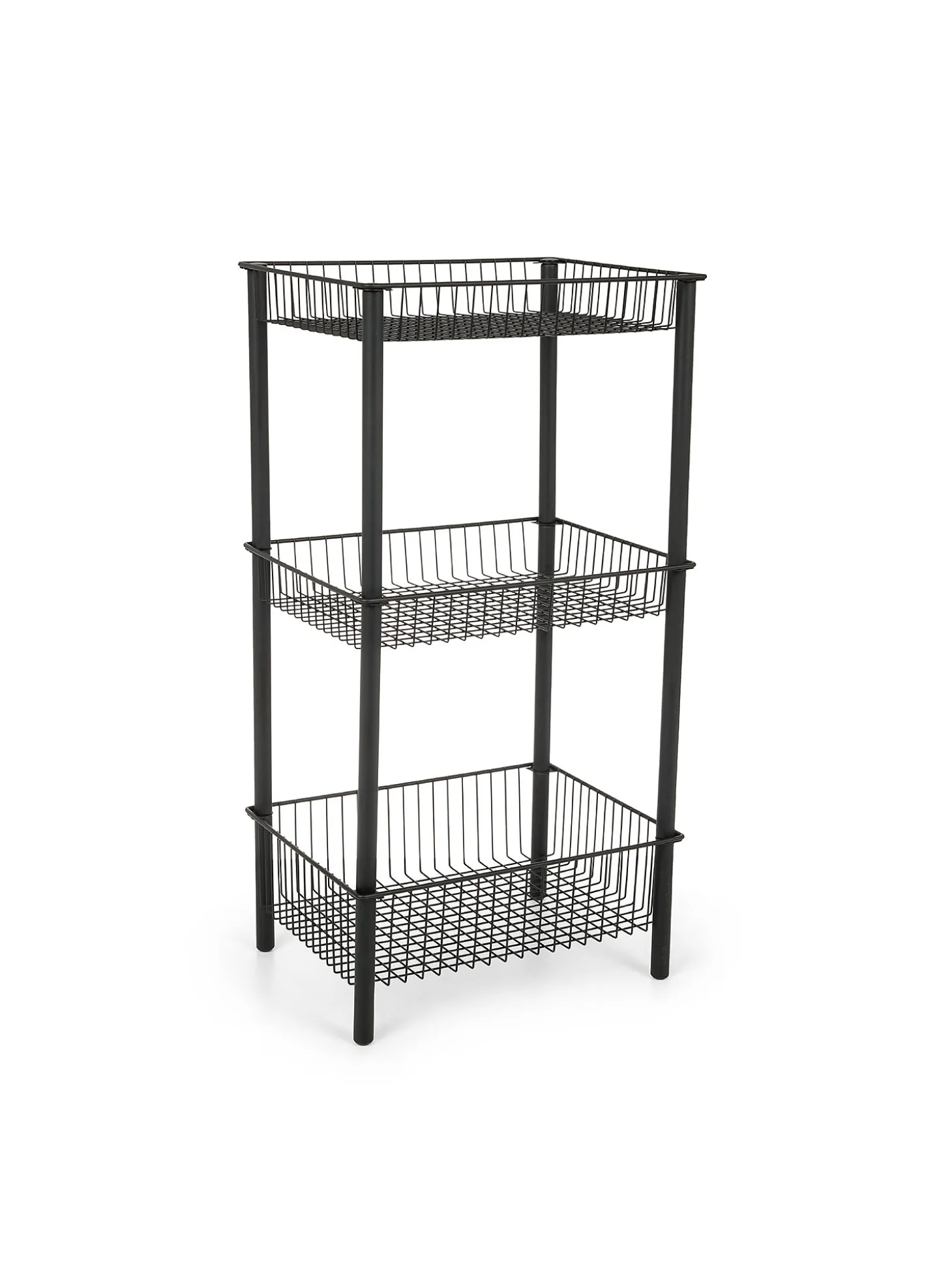 Scaffale portaoggetti 3 ceste