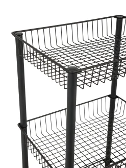 Scaffale portaoggetti 3 ceste
