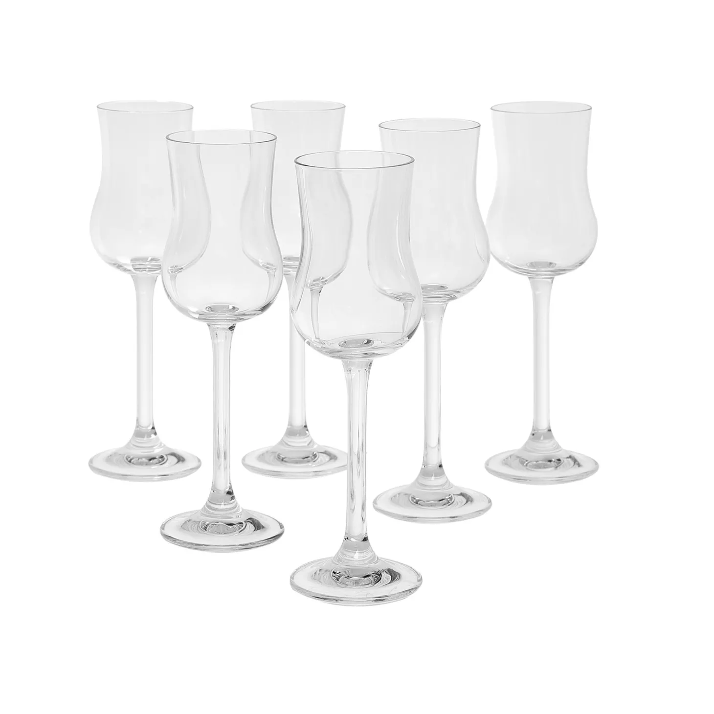 Set 6 calici grappa Kolibrì