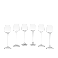 Set 6 calici liquore cristallo di Bohemia