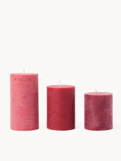 Set 3 candele con cera di soia