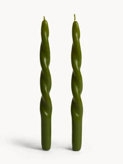 Set 2 candele torchon