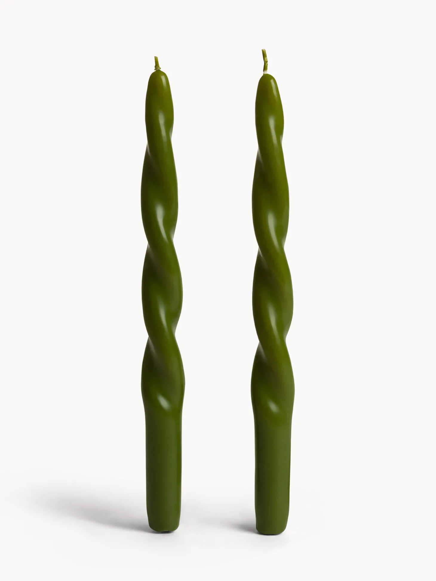 Set 2 candele torchon