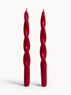 Set 2 candele torchon