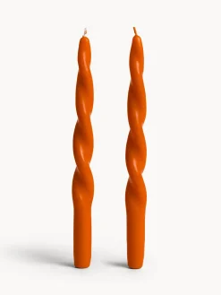 Set 2 candele torchon