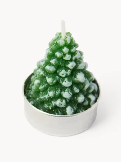 Set 6 candeline ad albero di Natale