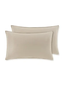 Set 2 federe percalle di cotone stampato Special Capsule SOCIETY Made in Italy per Coincasa