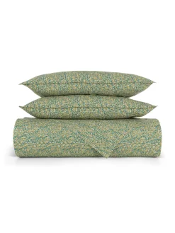 Set 2 federe percalle di cotone stampato Special Capsule SOCIETY Made in Italy per Coincasa