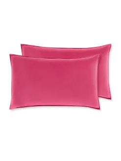 Set 2 federe percalle di cotone stampato Special Capsule SOCIETY Made in Italy per Coincasa