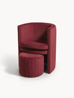 Set poltrona e pouf Round