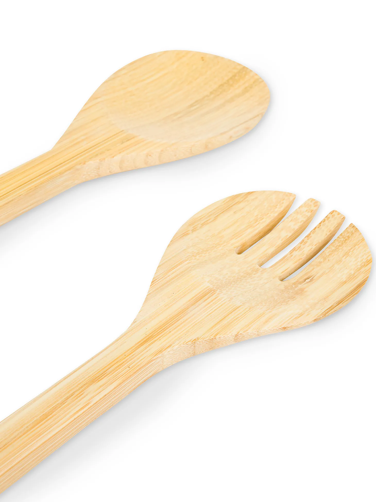 Set posate insalata bamboo