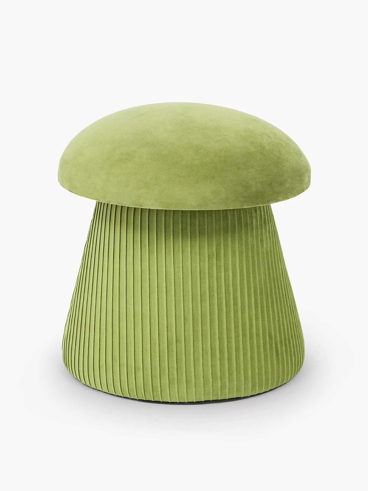 Sgabello in velluto Mushroom