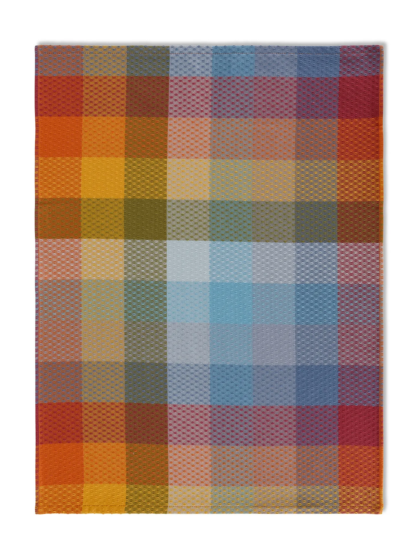 Strofinaccio puro cotone trama jacquard
