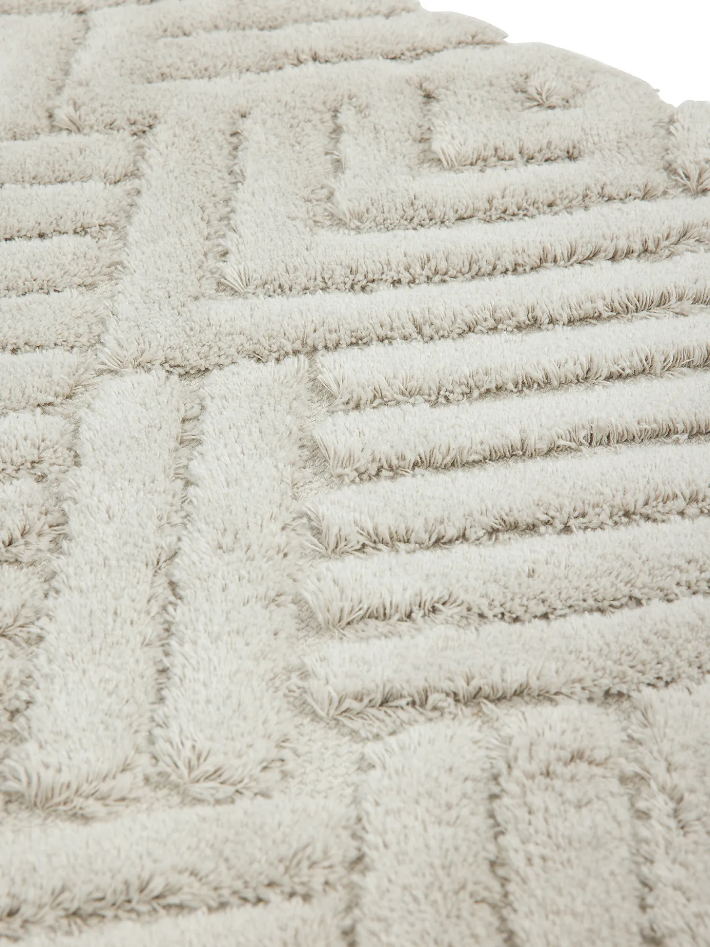Tappeto bagno in cotone riciclato