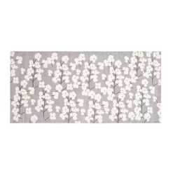 Tappeto cucina puro cotone floreale
