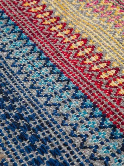 Tappeto da cucina in cotone motivo geometrico