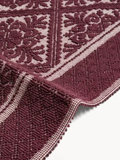 Tappeto da cucina sardo in puro cotone tinta unita