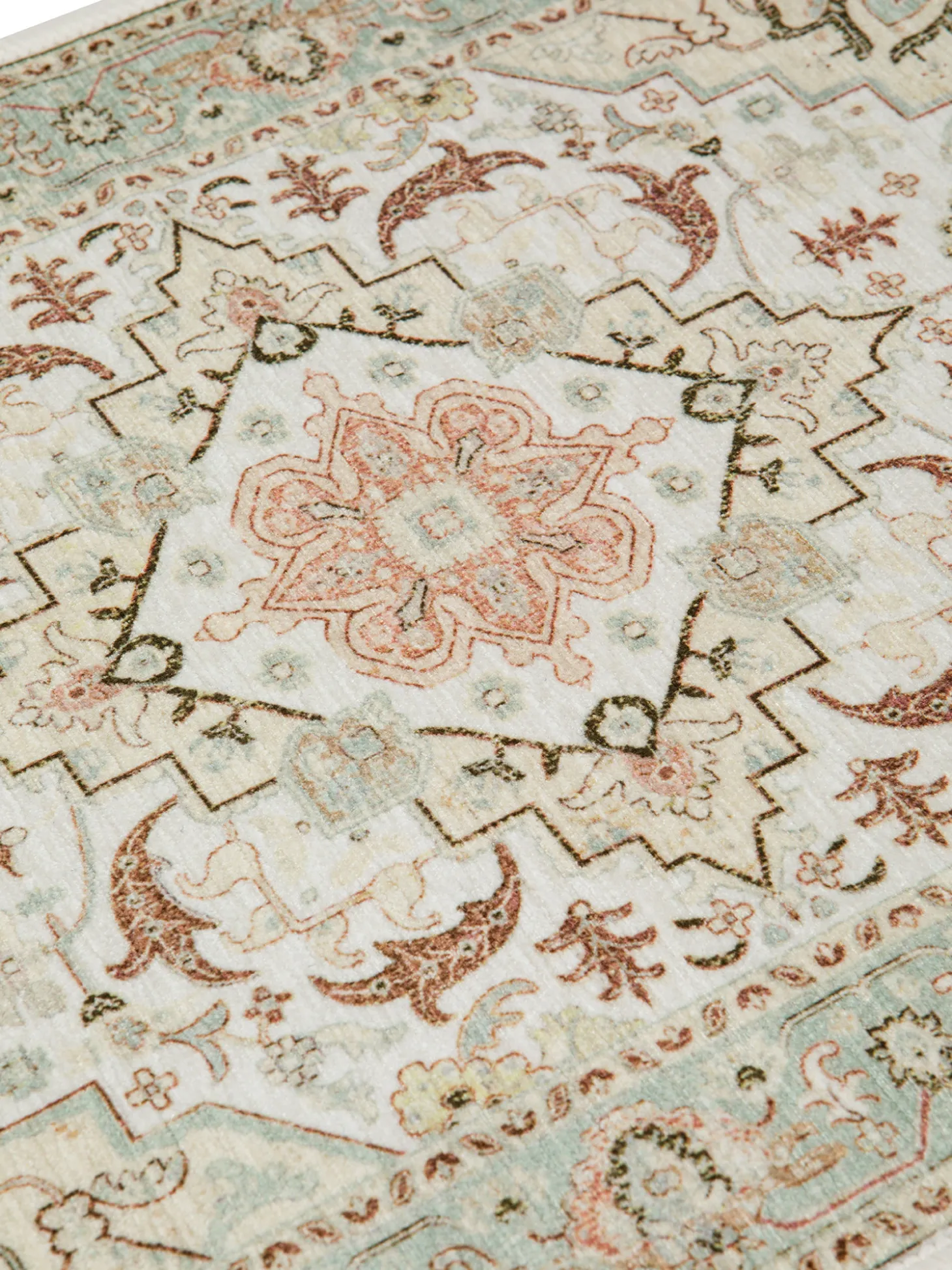 Tappeto 120x180 cm con motivo damasco