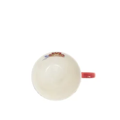 Tazza da colazione stoneware dipinta a mano