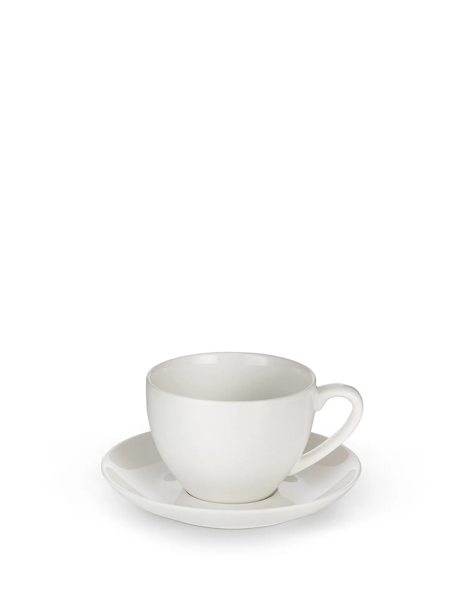 Tazza da tè porcellana bianca