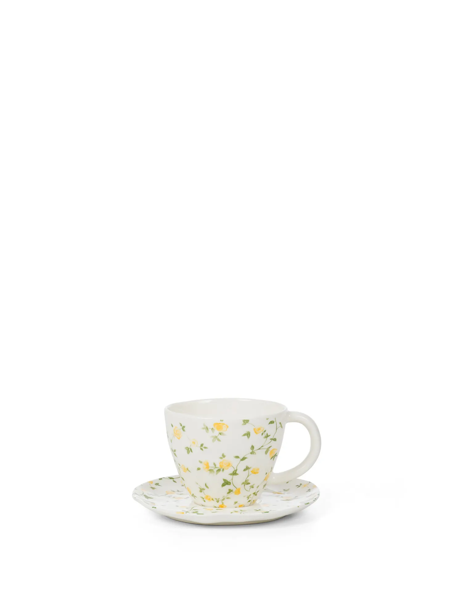 Tazza tè porcellana motivo fiorellino