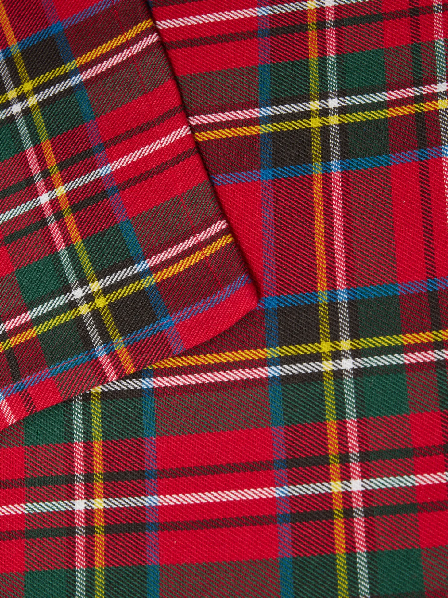 Telo arredo in cotone tartan