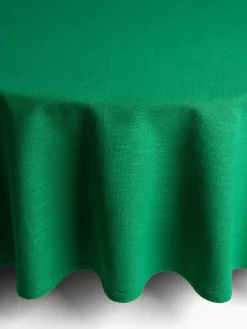 Tovaglia in slub di cotone tinta unita