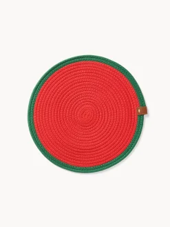 Tovaglietta bicolor rotonda