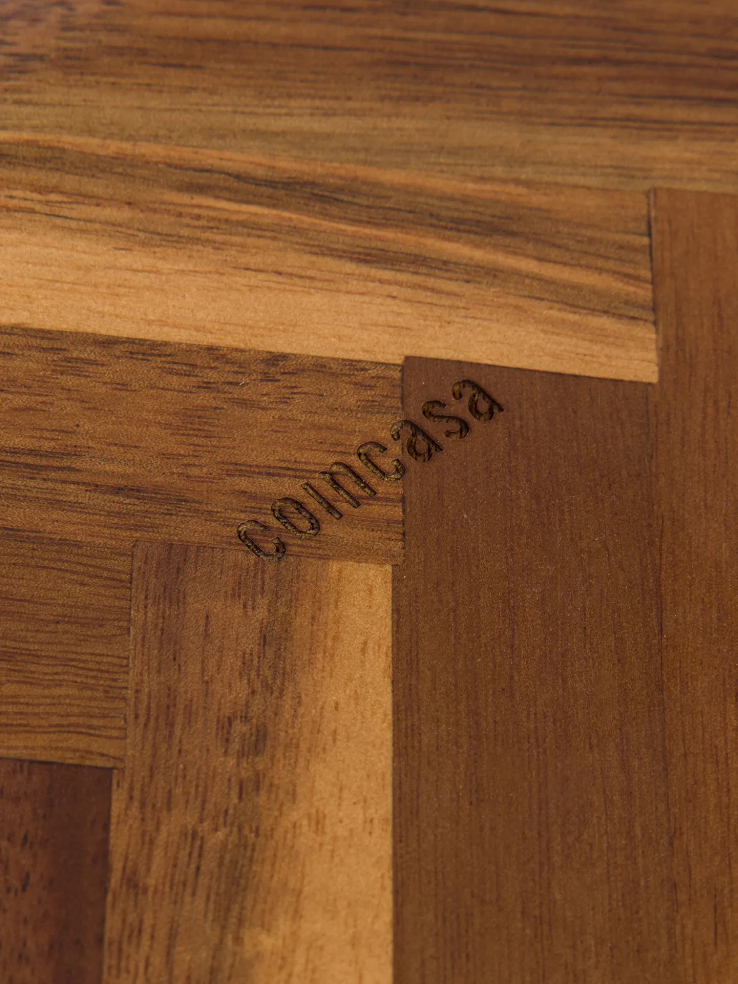 Vassoio rettangolare in legno di acacia