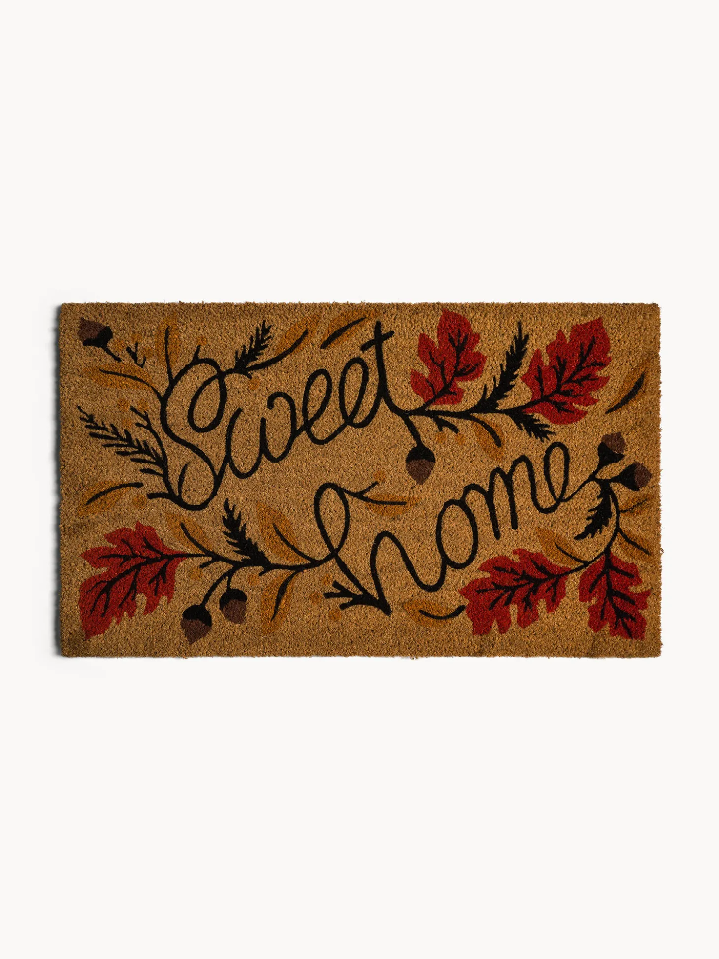 Zerbino cocco con scritta Sweet Home