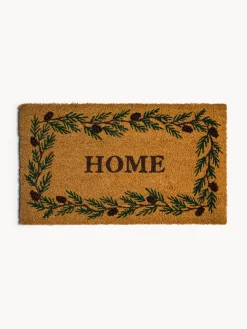 Zerbino cocco con scritta Home